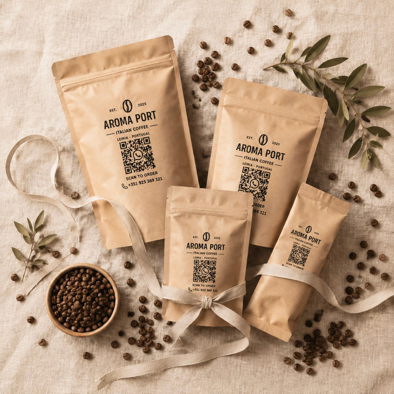 Packs de café italiano — Aroma Port