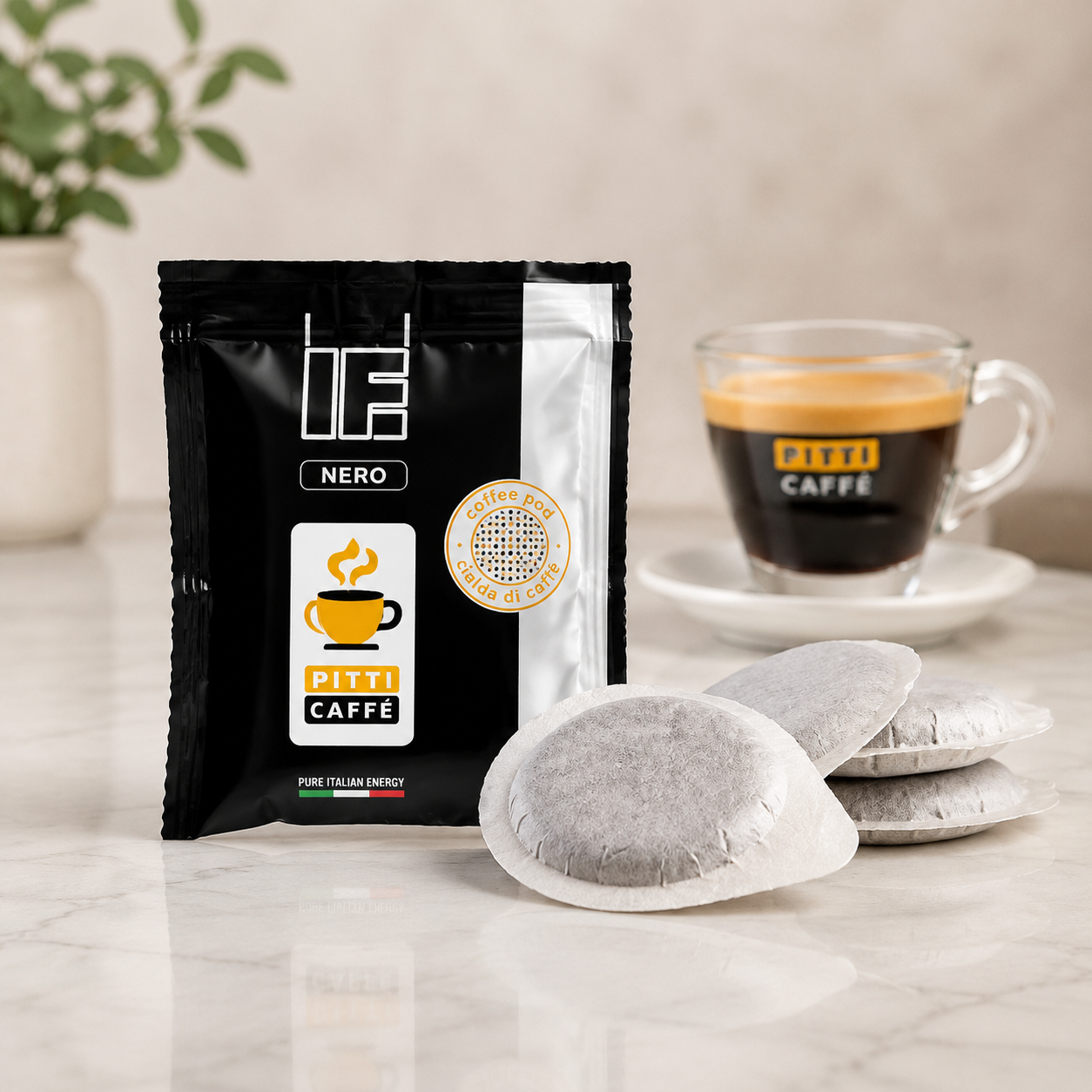 Pitti Caffè Nero — ESE Pods 44mm (18 pcs)